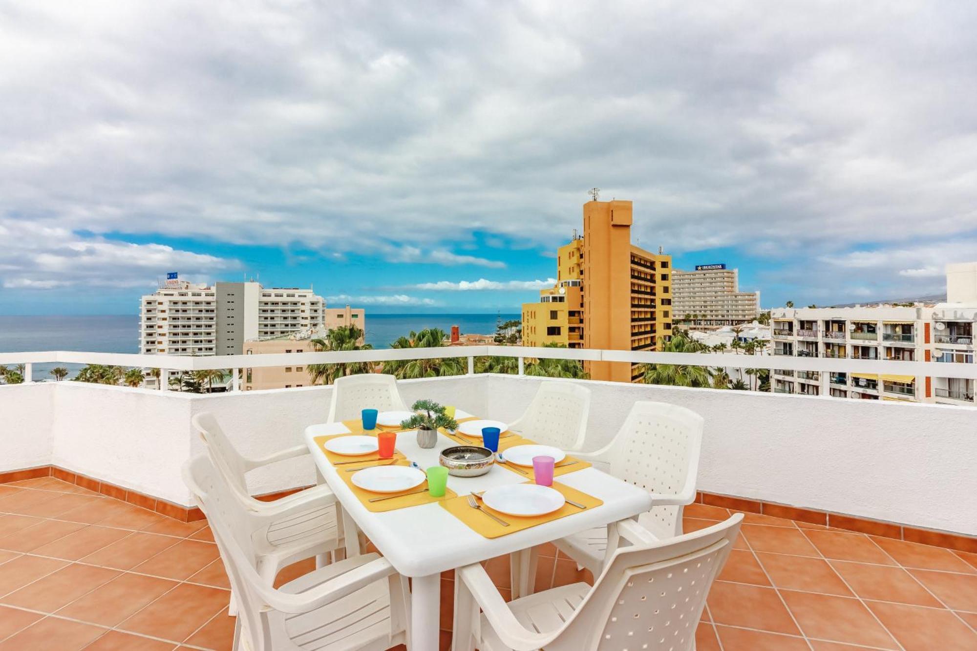 Costa Adeje Amazing Ocean View Bigterrace Apartment Playa Fanabe Exterior photo